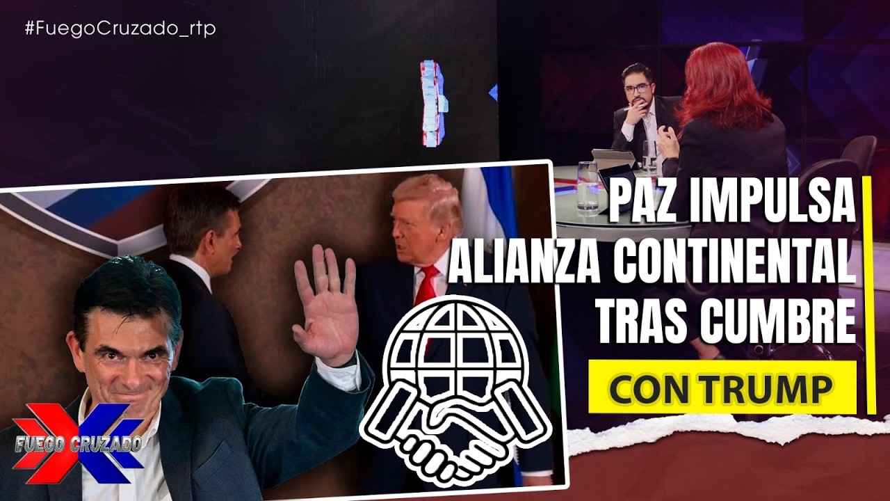 Paz impulsa alianza continental tras cumbre con Trump | Fuego Cruzado  | 09-03-2026