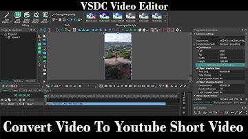 Convert Videos to YouTube Shorts Video Using VSDC Free Video Editor #youtubeshorts #youtubeshort