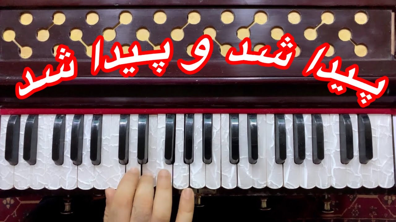 Ahmad zahir song  آموزش آهنگ احمد ظاهر با سرگم ها آکوردها وروش خواندن آن باطبله