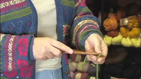 Knitting Instructional Video - How to do a Picot Cast On