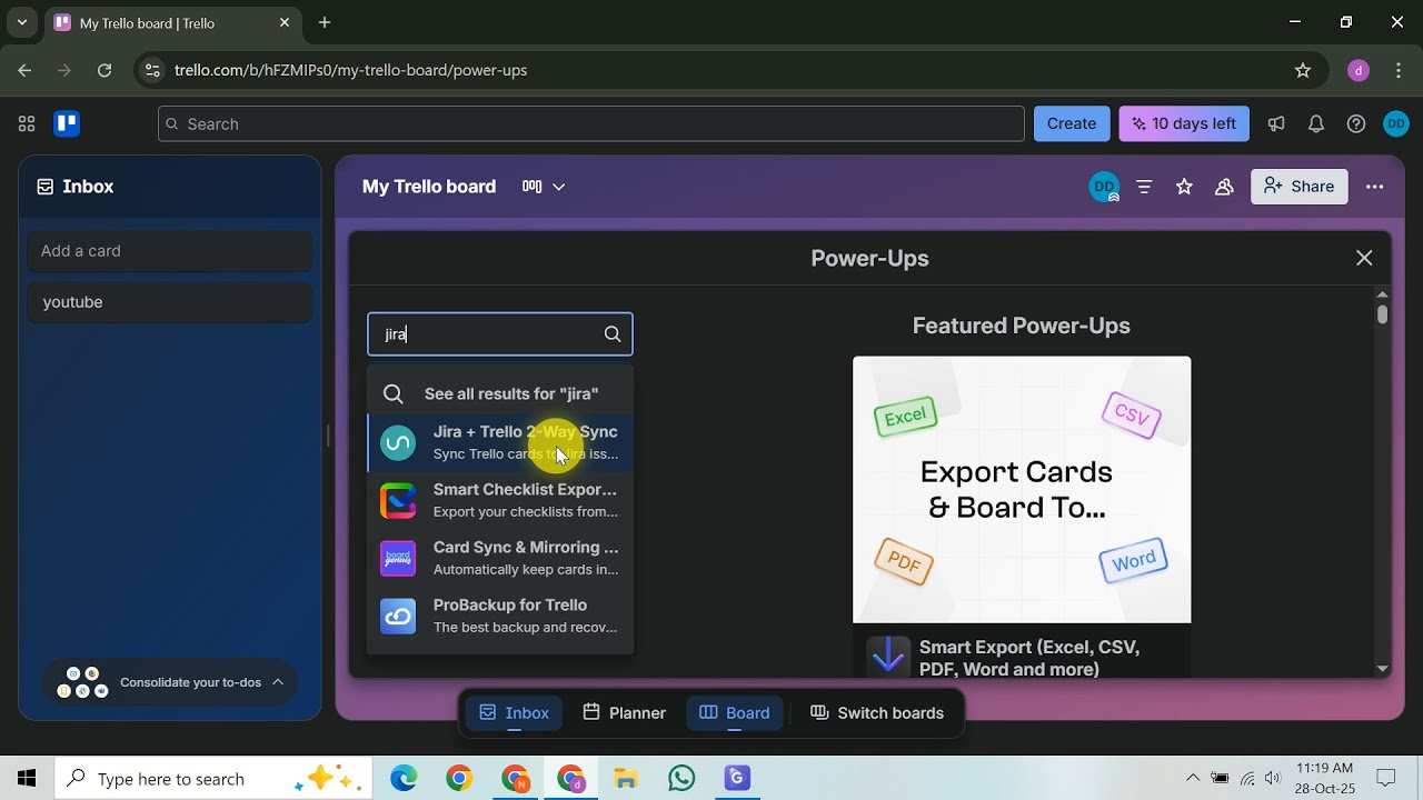 Как подключить Trello к Jira