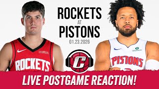 Houston Rockets vs Detroit Pistons Postgame | Reed Sheppard Kevin Durant