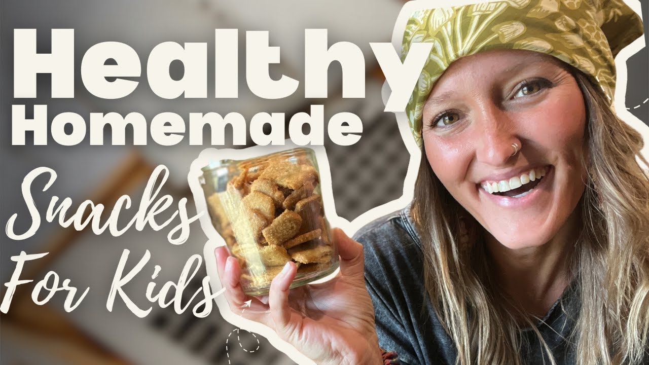 Здоровые домашние закуски для детей | Золотая рыбка, крекеры Грэма и энергетические закуски