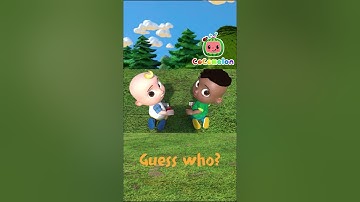 Guess WHO? #Shorts | CoComelon Nursery Rhymes and Kids Songs