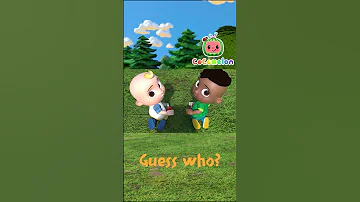 Guess WHO Shorts CoComelon Nursery Rhymes And Kids Songs 
