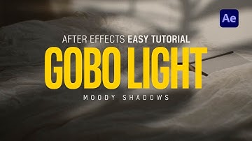 After Effects Gobo Light Easy Tutorials