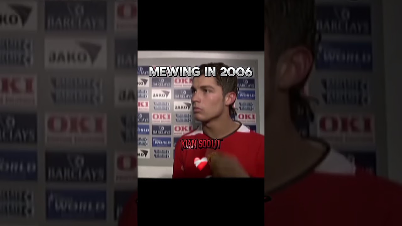 Ronaldo mewing🧏 