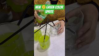 New Green-Colored Sprite🫠#shorts #new #trending #viralvideo #dailyshorts #fyp #subscribe #yt #drink