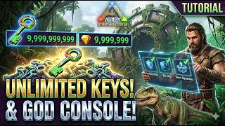 Ark Ultimate Mobile Edition Hack Mod 2026 - How To Get Free Unlimited Keys, God Console, Map, Pass