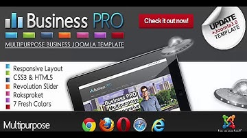 Business Pro - Clean Responsive Joomla Template | Themeforest Website Templates and Themes