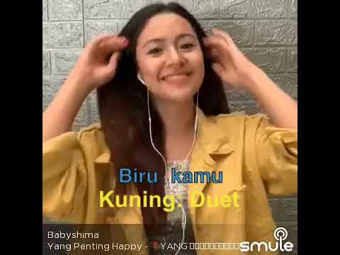 Yang penting happy -karaoke duet bersama baby shima