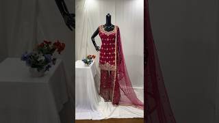 New Punjabi Wedding Dress punjabisuits weddingdress readymade shorts