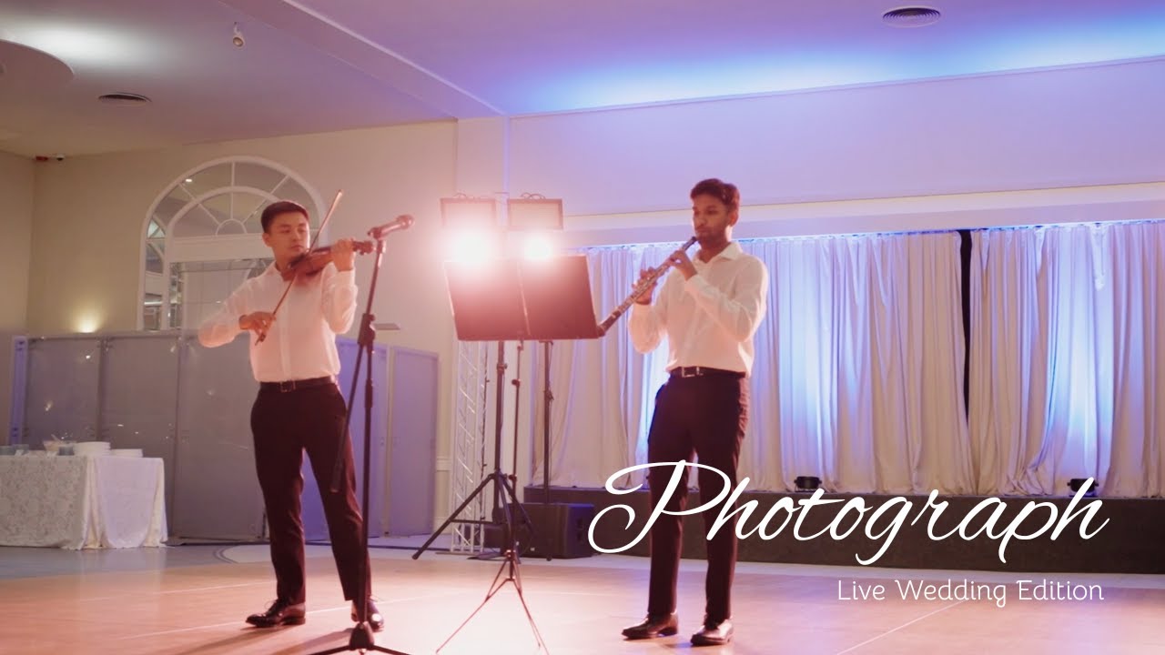 Photograph by Ed Sheeran on Violin & Oboe [LIVE Wedding Performance]