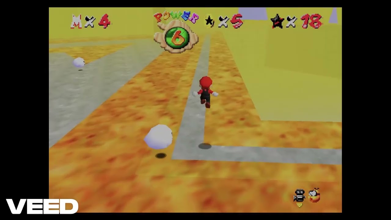 SM64 RoW Course 4   Fire Spewer Puzzle (savestateless)