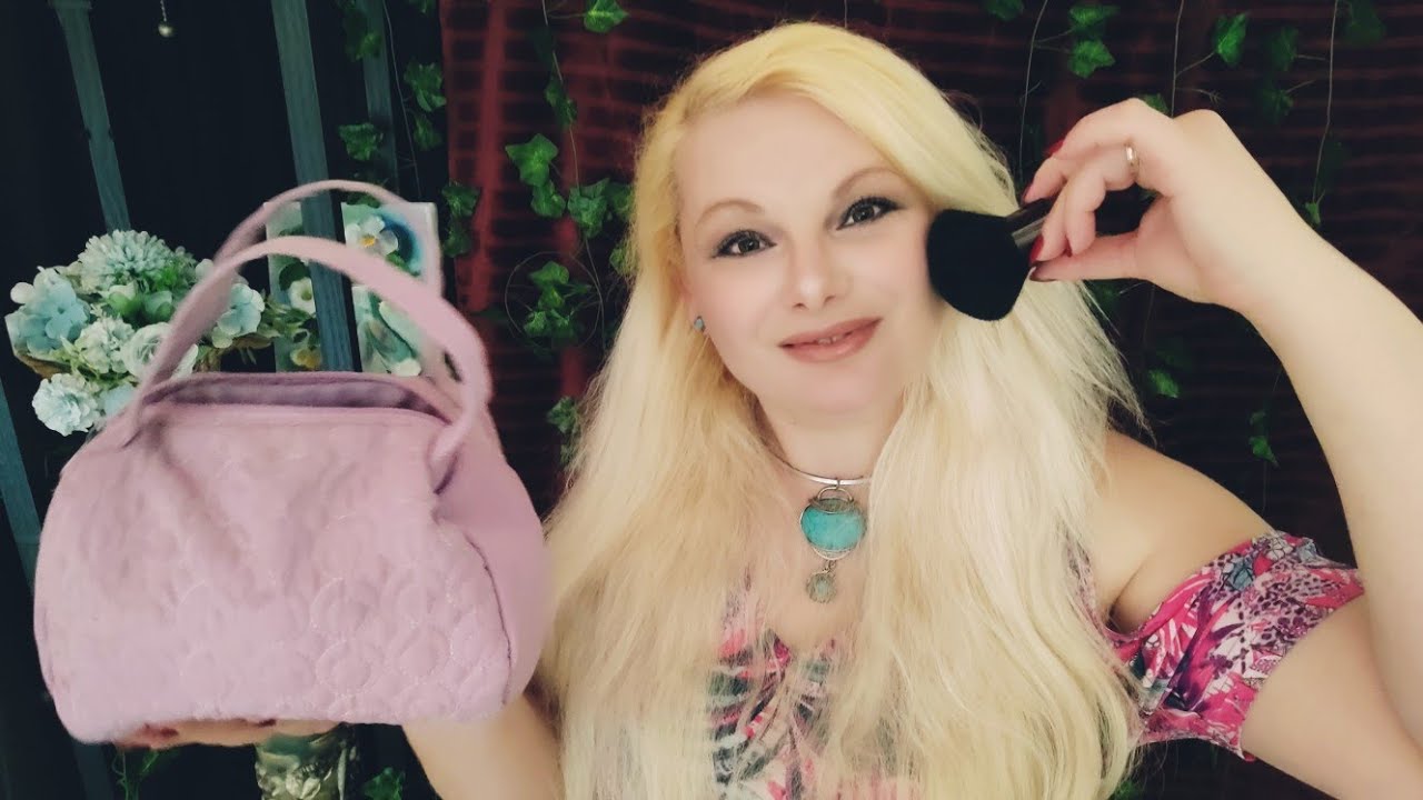 ASMR MAKEUP BAG RUMMAGE 💄 What's in My Old Make-up Bag SOFT SPOKEN 