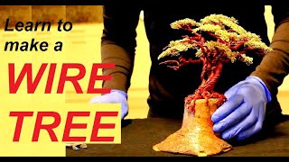 WIRE TREE TUTORIAL | HANDMADE AUTUMN TREE | SINGHSWOOD