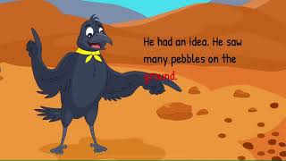 The Thirsty Crow - Fable Stories - Kidlo Bedtime Stories For Kids - IOS / Android App - 6 screenshot 4