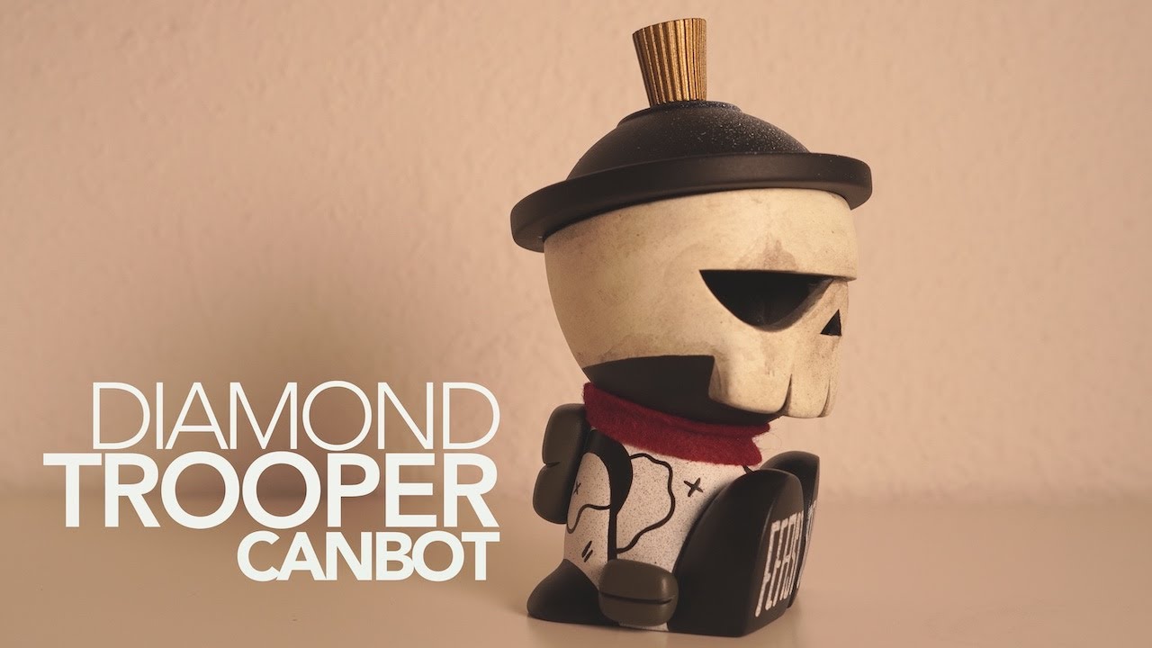 Custom Painting a Designer Toy.