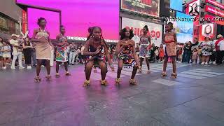 MDC Ma Aiye Apatou from French Guyana at Times Square Memorial Day 2023