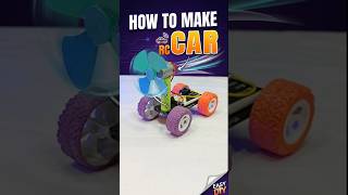 How To Make Rc Air Car With Dc Motor #experiment #shorts