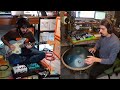 Ambient music  guitar  handpan  perry frank  alfonso corace