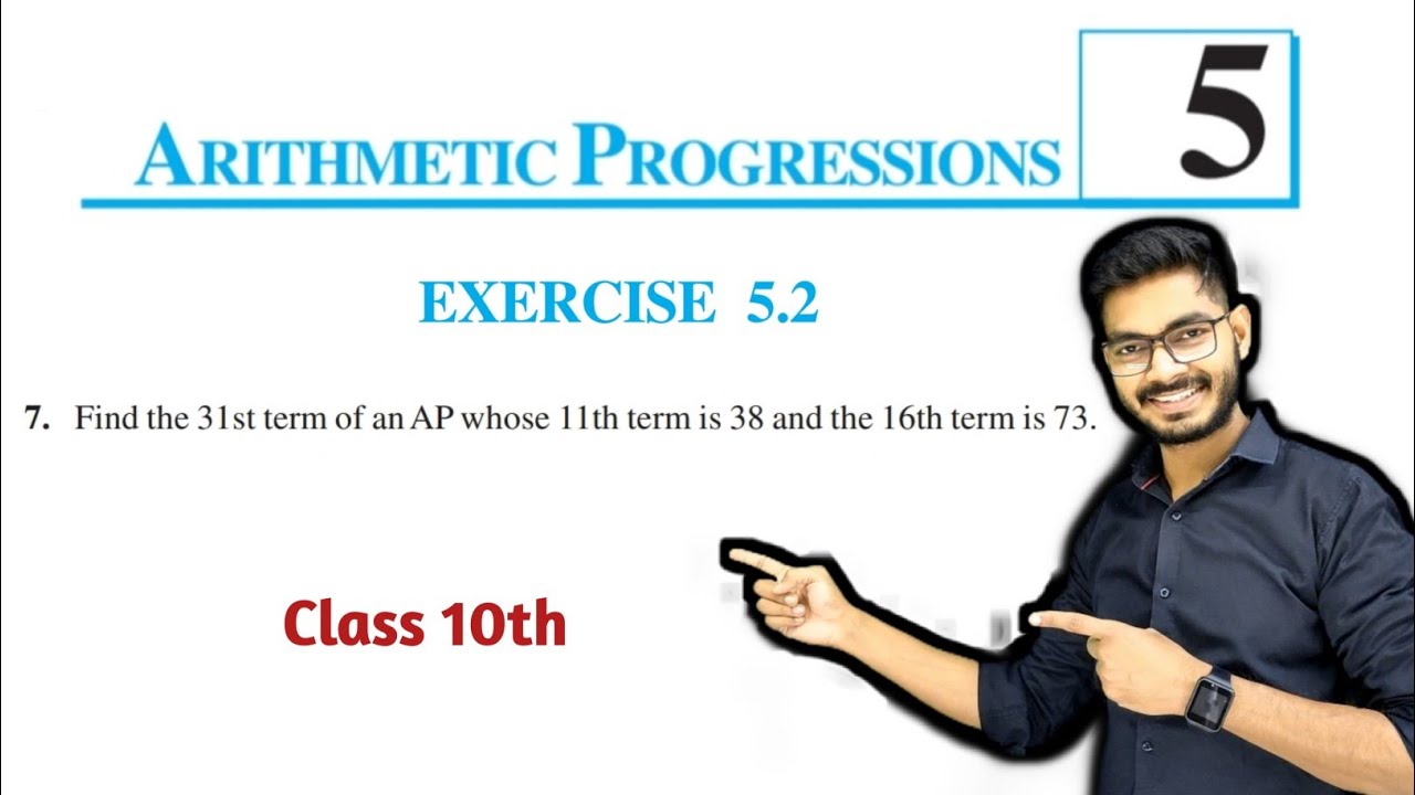 Class - 10 Ex - 5.2 Q 7 Maths, Arithmetic progression, NCERT, CBSE AP ...