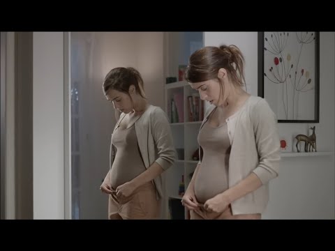 Advert Actress Bloated Stomach Growl