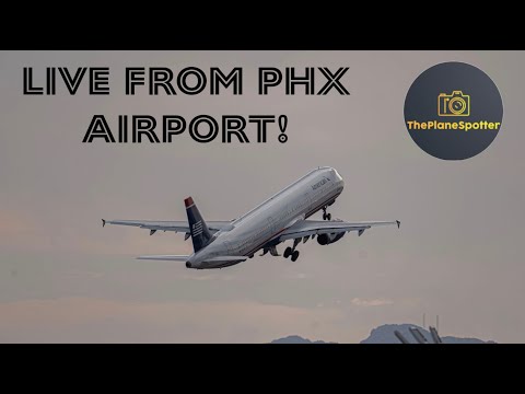 馃敶 LIVE Plane Spotting | PHX Sky Harbor International Airport | 8/12/25