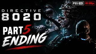 DIRECTIVE 8020 Gameplay Walkthrough Part 5 UNCENSORED PS5 Pro 4K 60 FPS Ultra HD