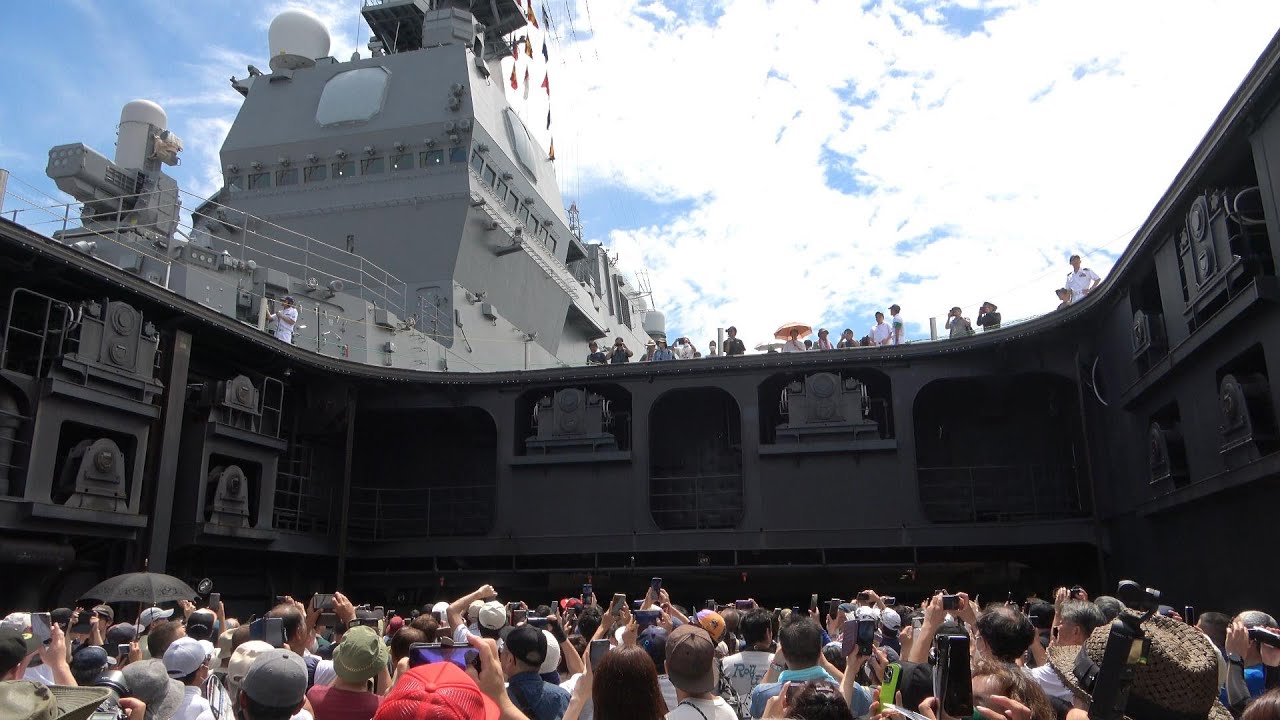 2024海上自衛隊一般公開in今治「護衛艦DDH-183いずも」いずも型
