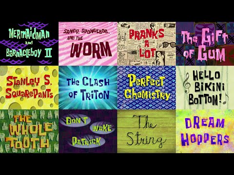 Every SpongeBob Season Ending (Season 1-12)