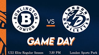 Regular Season: Burlington Jr Barracudas at London Jr Devilettes