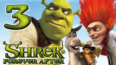 Shrek Forever After Walkthrough Part 3 (PS3, X360, Wii, PC) - The Swamp (2)