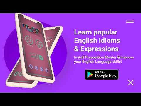 Learn English Preposition Game