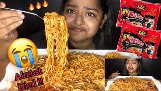 2X SPICY SAMYANG FIRE NOODLES CHALLENGE | EXTREMELY SPICY NOODLES | SPICY FOOD CHALLENGE VIDEOS