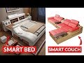 Incredible smart bed and smart couch future furniture