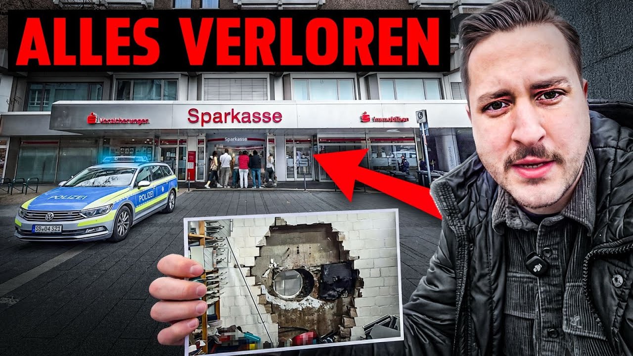 Der MEGA-BANKÜBERFALL auf MEINE SPARKASSE in GELSENKIRCHEN!