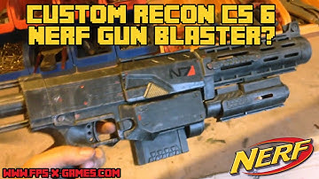 Custom Recon CS 6 NERF Gun Blaster