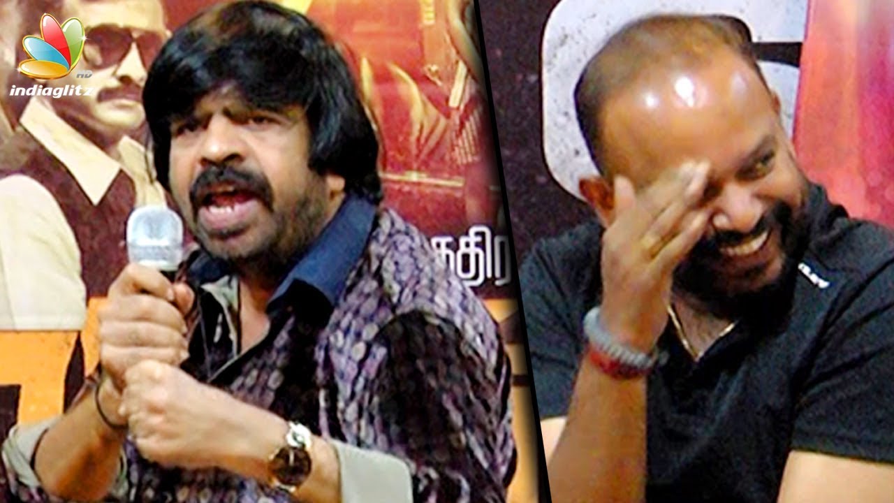 T Rajendar teases Venkat Prabhu | Vizhithiru Movie Press Meet | Comedy Speech