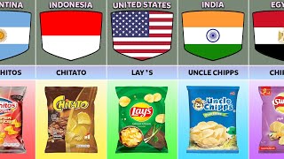 Chips brands From Different Countries