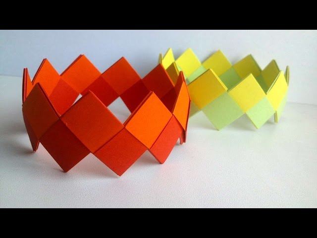 Hermès Collier De Chien Paper Bracelet · How To Make A Paper Bracelet ·  Origami on Cut Out + Keep