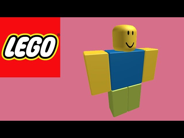 LEGO Roblox Noob tutorial! #lego #roblox #robloxnoob #minifigure #leg