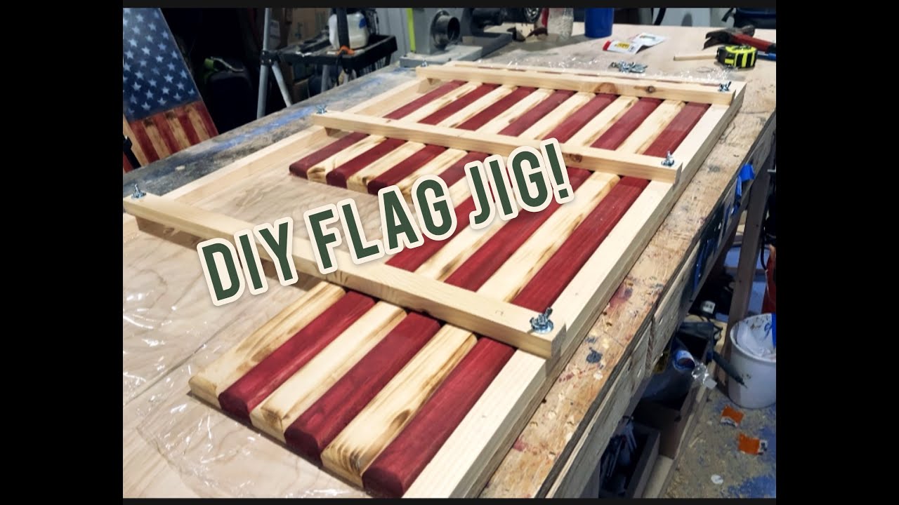 The Wooden Flag Jig | Increase Production and Quality Of Your Wooden Flags!