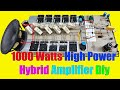 DIY 500 Watts Mono High Power Amplifier Transistor C5200 and A1943 - V2