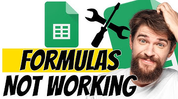 How to Fix Google Sheets Formulas Not Working