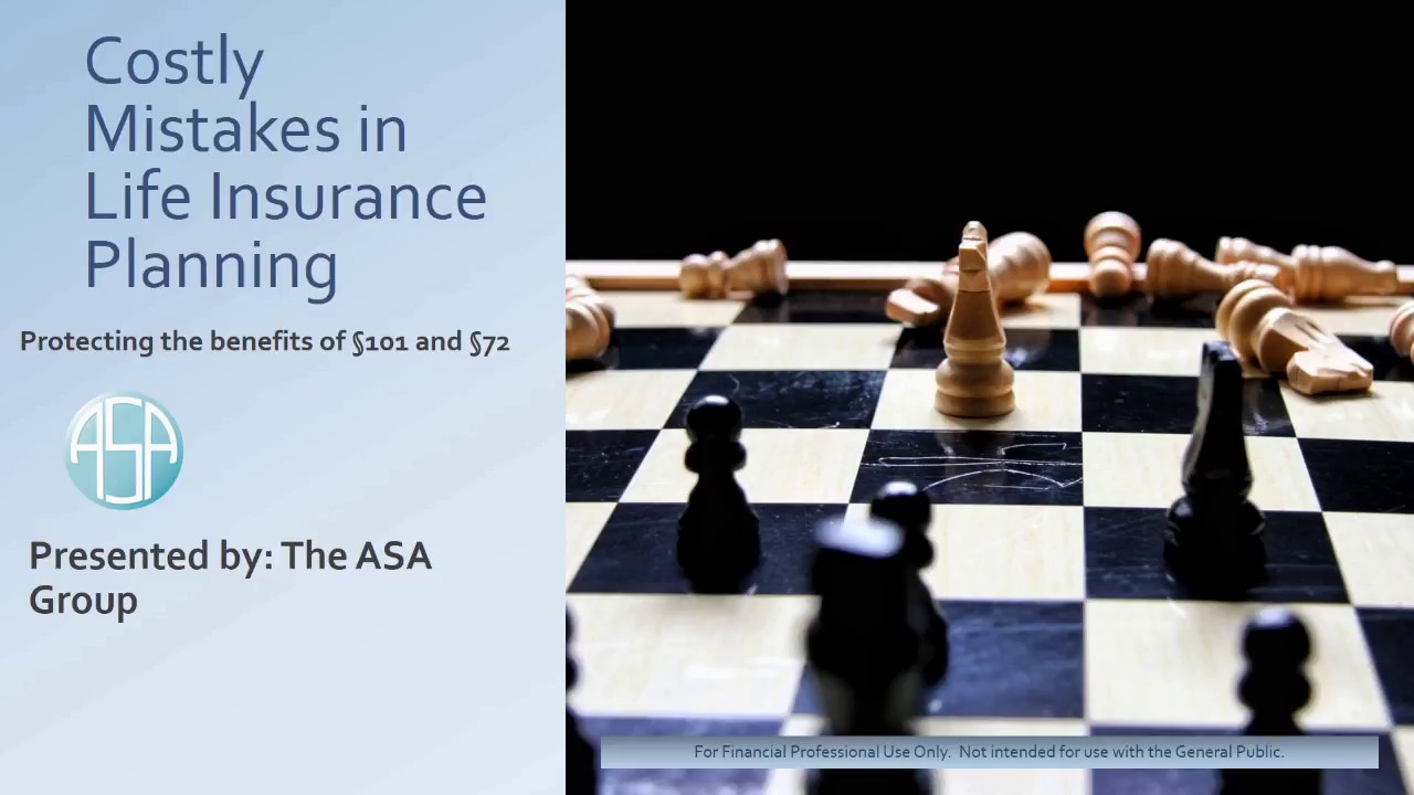 Costly Mistakes in Life Insurance Planning - YouTube