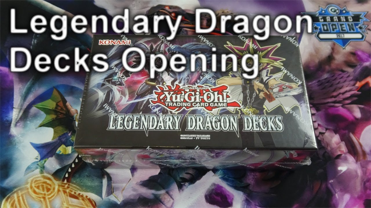 YuGiOh LEGENDARY DRAGON DECKS Opening (4K) YuGiOh LEGENDARY DRAGON DECKS Opening (4K)