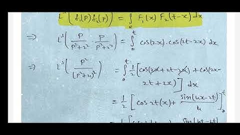 Laplace Transformation | 6th sem maths Unit 5 | Problems on convolution theorem | pakka 10 Marks 👍