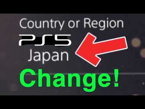 PS5 HOW TO CHANGE COUNTRY & REGION NEW!