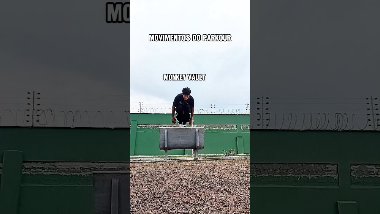 Conheça alguns movimentos do Parkour.